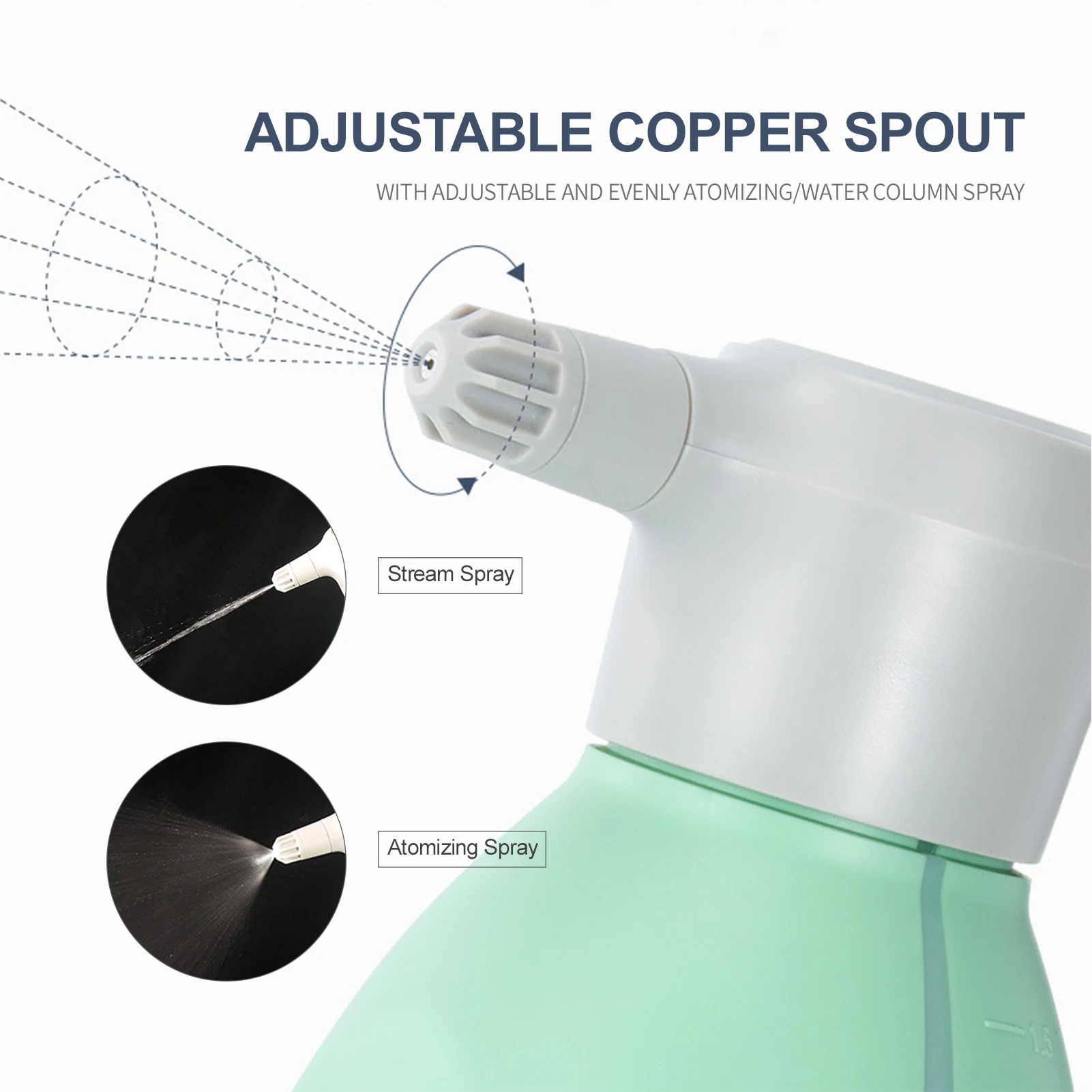 1.5L Электрический садовый опрыскиватель автоматический полив растений может