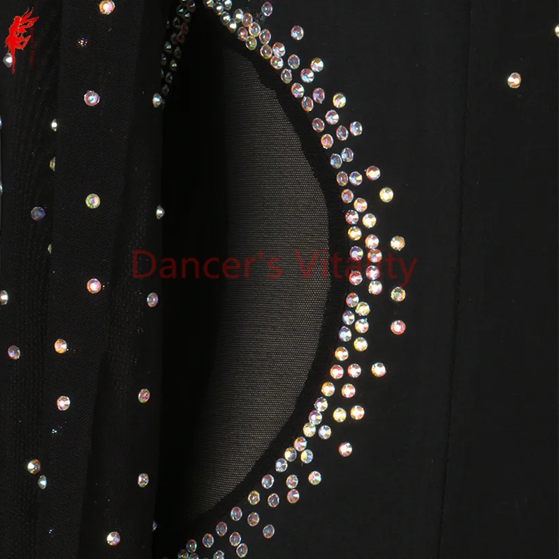 Платье для бальных танцев юбка с рукавами латиноамериканских девушек одежда