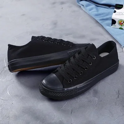 Кеды женские из денима холщовые кроссовки со шнуровкой модная повседневная