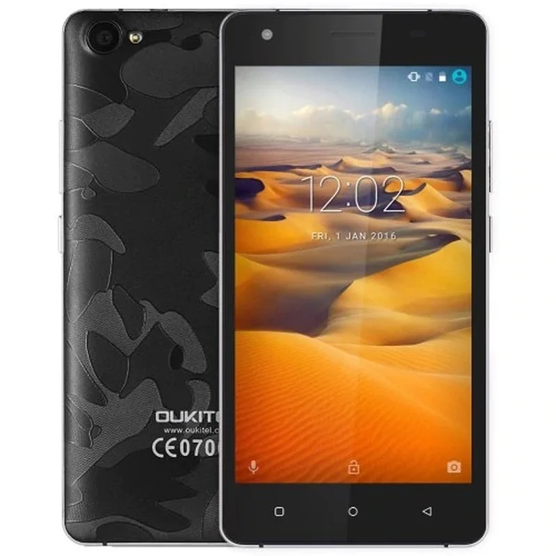 Oukitel C5 Pro смартфон с 5 дюймовым дисплеем четырёхъядерным процессором MTK6737 Android 6 0