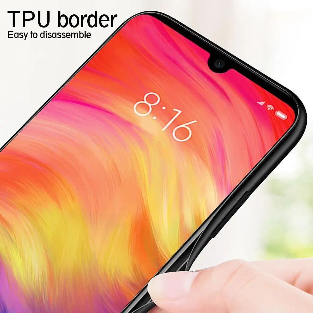 Чехол из закаленного стекла для ASUS Zenfone Max Pro M1 ZB601KL ZB602KL M2 ZB631KL ZB633KL текстура градиентный чехол Чехол Capas Coque Funda