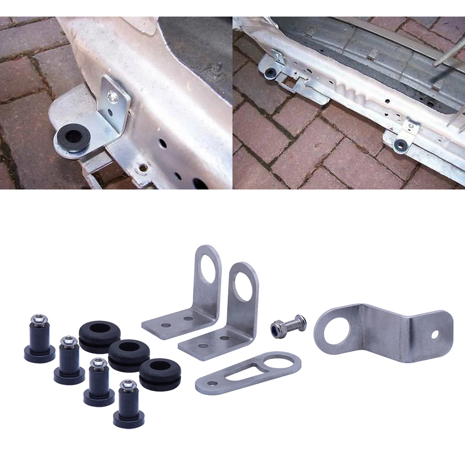 Комплект болтов на кронштейне радиатора для K Swap серии 1992-2000 Honda Civic двигатель всей