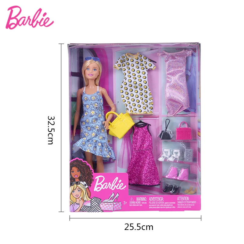 Набор игрушек Барби Подарочная коробка вечерние аксессуары для кукол подходящая