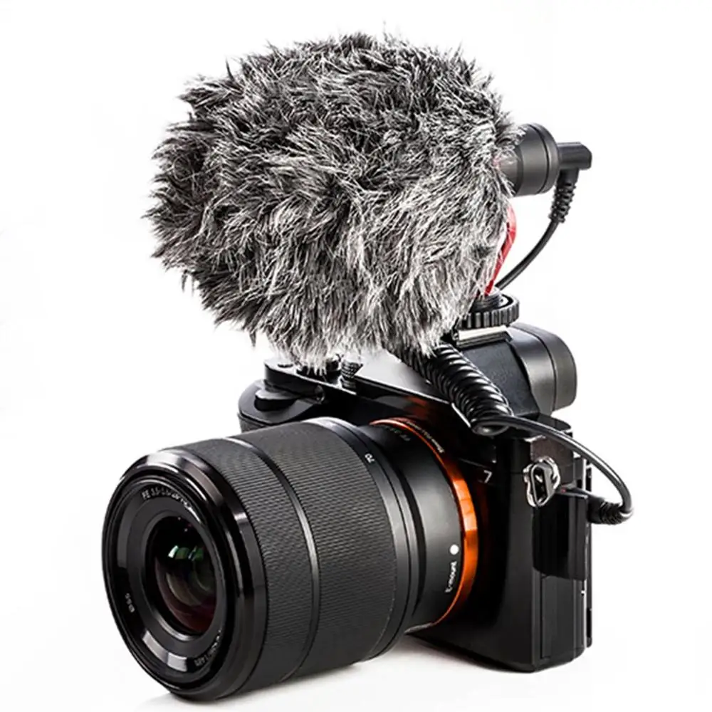BY MM1 компактный микрофон Cardiod в форме дробовика Запись видео для смартфона DSLR