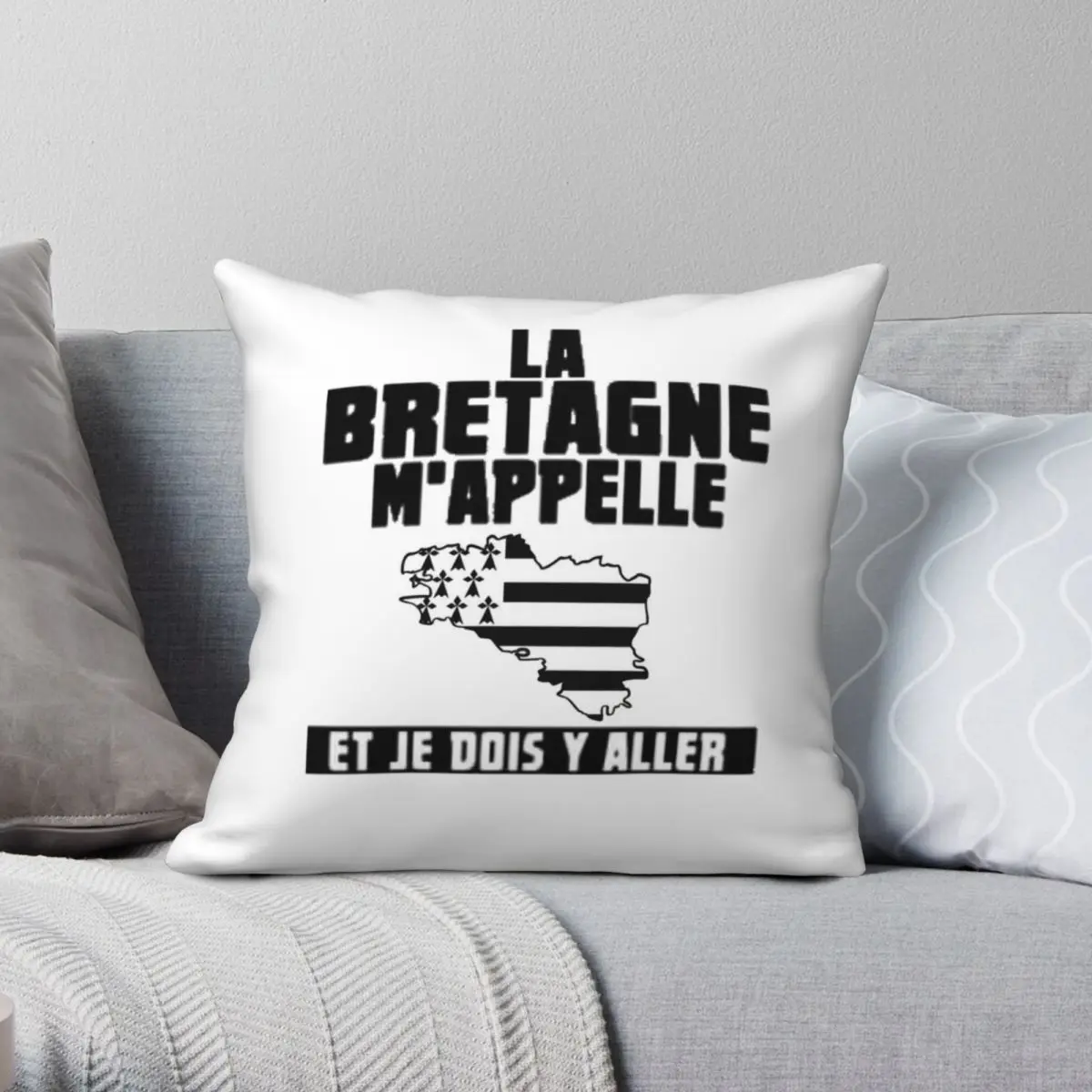 

Brittany Is Calling Me Square Pillowcase Polyester Linen Velvet Creative Zip Decor Pillow Case Car Cushion Case 18"