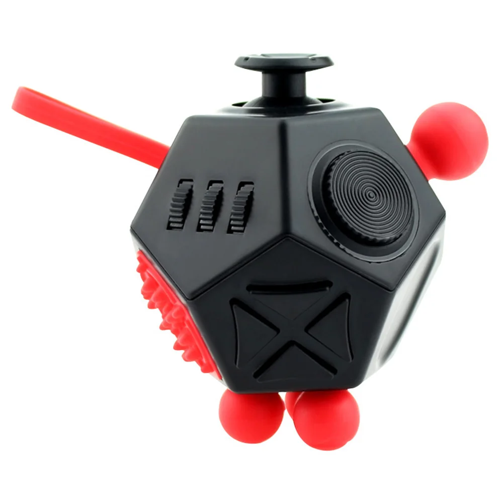 Magic cubes 12-sided decompression toy anti-stress squeeze fun 7-10 years relieve stress Games and Puzzle increase concentration
