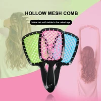 octopus comb hollow mesh hair styling comb can be used for wet and dry hair styling tools fluffy styling massage head