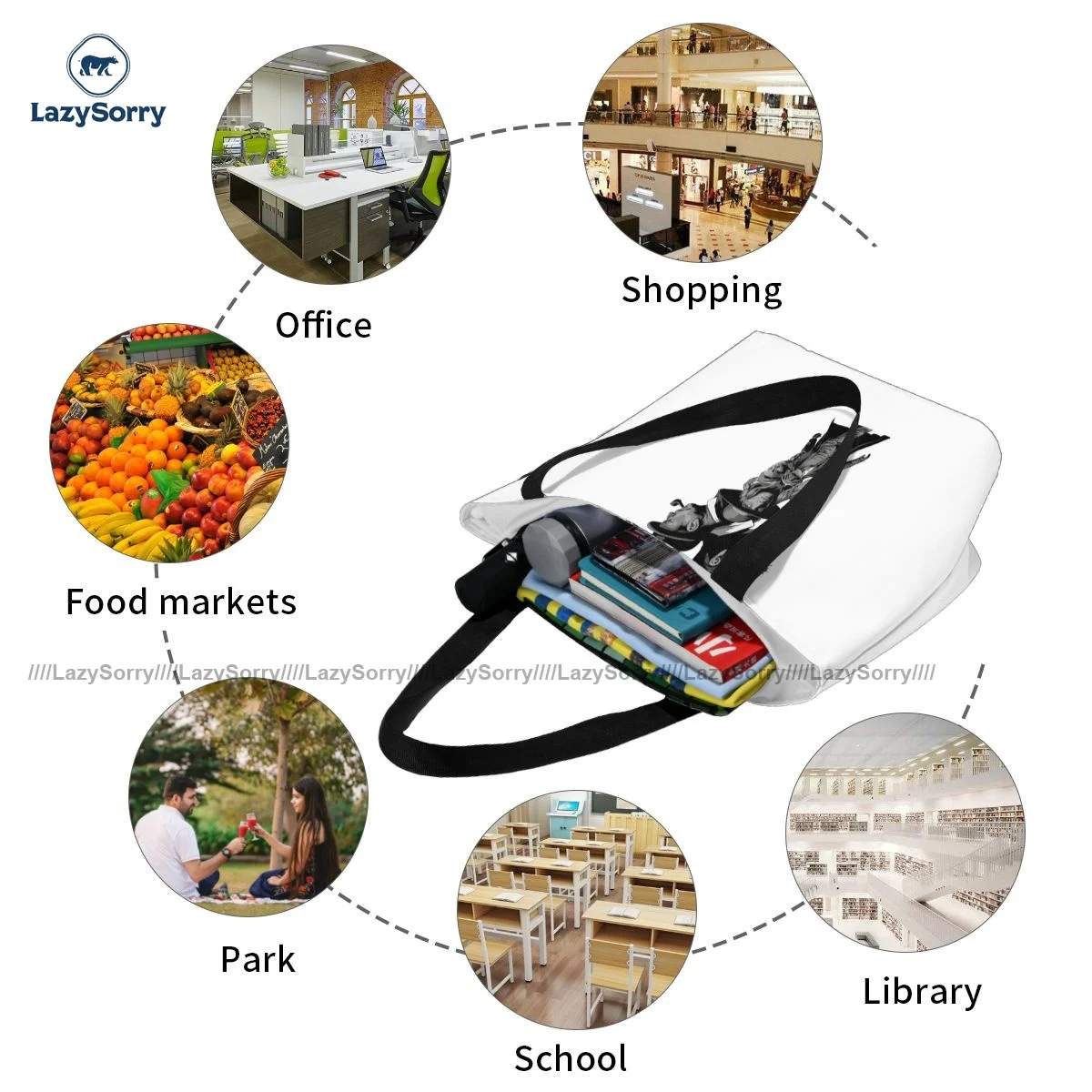 

Peaky Blinder Shopping Bag Woman Gifts Handbags Funny Polyester Travel Bags