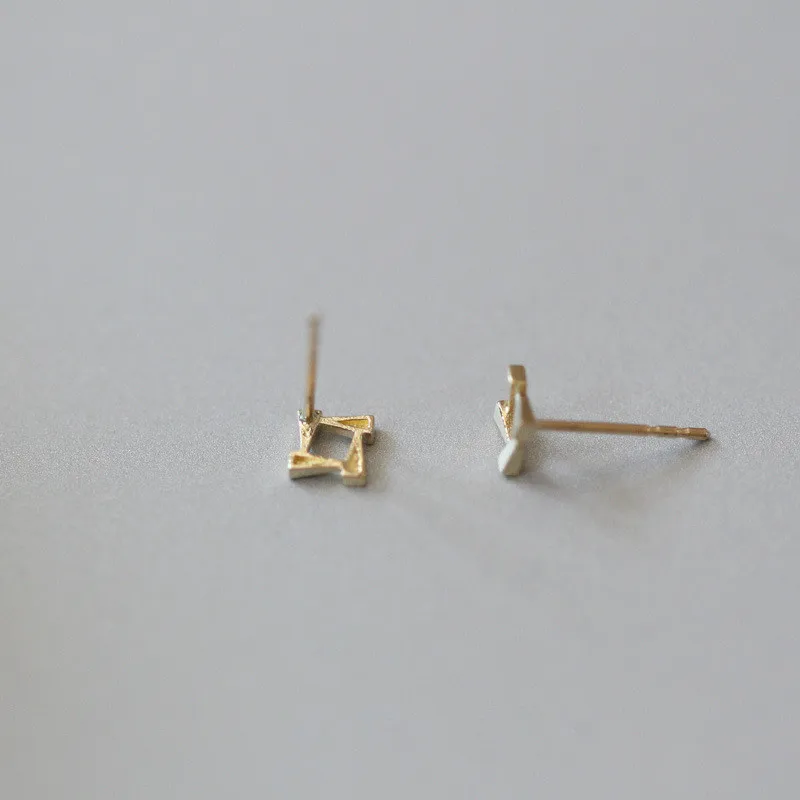 

SJCHO-88 Geometric Earrings Women Korean Style Cold Noble Student Jewelry Friendship Gift