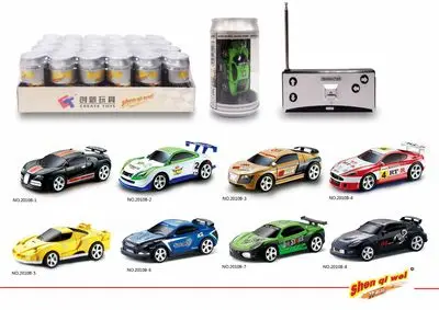 2020 Hot Coke Cans Mini Rechargeable Remote Control Car High-Speed Children's Gift Quality Products 7.5CM PVC | Игрушки и хобби