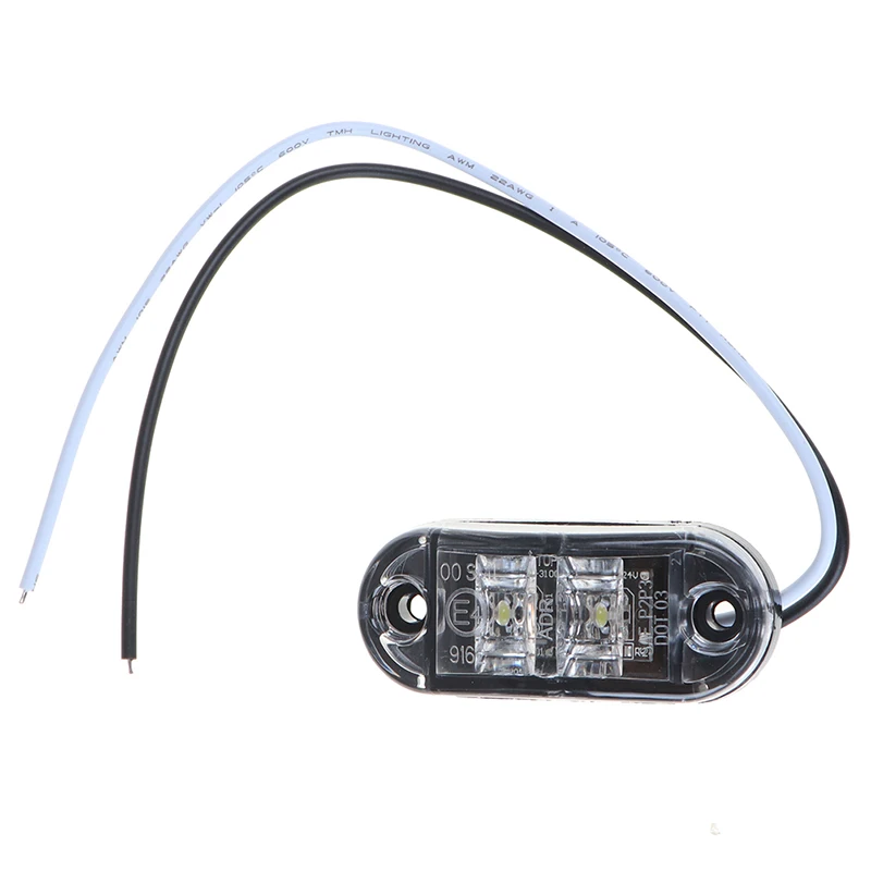 

1PC LED DC 12V Auto Car Bus Truck Lorry Led Indicator Trailer Light Side Marker Car External Lights Rear Side Lamp