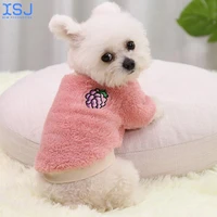 pet dog clothes cute printed dog coat cotton soft pullover dog soft pullover dog coat sweatshirt cat pomeranian puppies