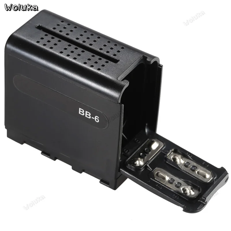 6 шт. батарейки AA внешняя мощность как для светодиодной панели видеосъемки или