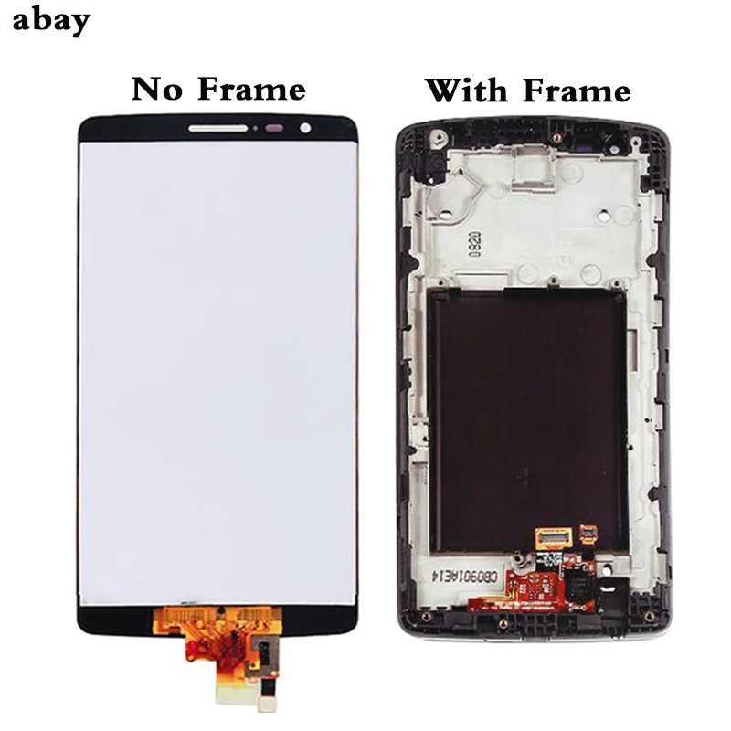 Новый ЖК дисплей для LG G3 Mini с рамкой дигитайзер Замена S экран G3S D722 D724 сенсорный LCD