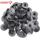 50 шт., пластиковые заклепки для отверстий автомобиля Toyota VW Renault 10 мм