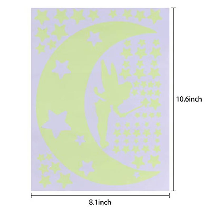 Сказочная сказка Луна и искусство фотообои сделай сам светящаяся виниловая