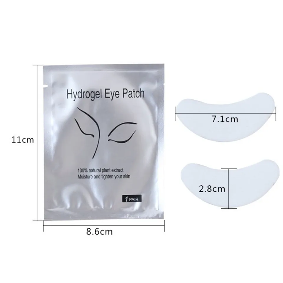 50 пар/упак. подушечки под глазами гидрогелевая маска для наращивания ресниц