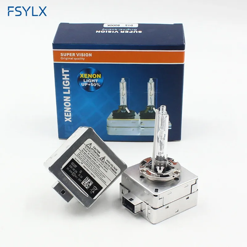 FSYLX D1S D3S 35 Вт AC Автомобильная ксеноновая лампа OEM оригинальные HID лампы 4300K 6000K фара