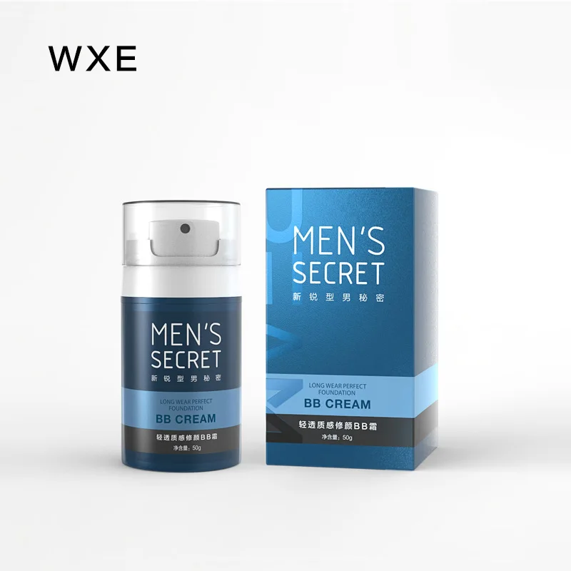 WXE Мужская секретная Подушка BB крем увлажняющий консилер основательное
