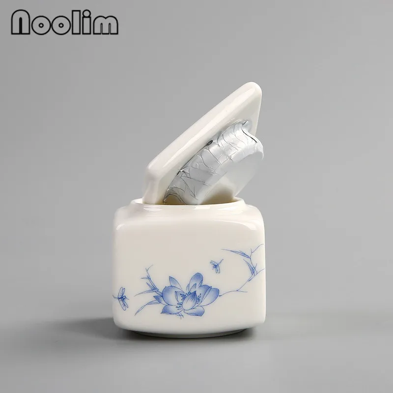 Керамический Мини чай Caddy белый фарфор приправа бутылка креативная герметичная