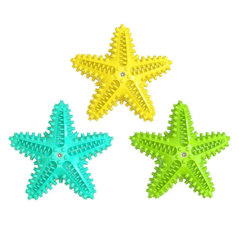 

Teething Stick Dog Molars Dog Toy Dog Toothbrush Puppy Teething Toys Dog Supplies Sounding starfish toy