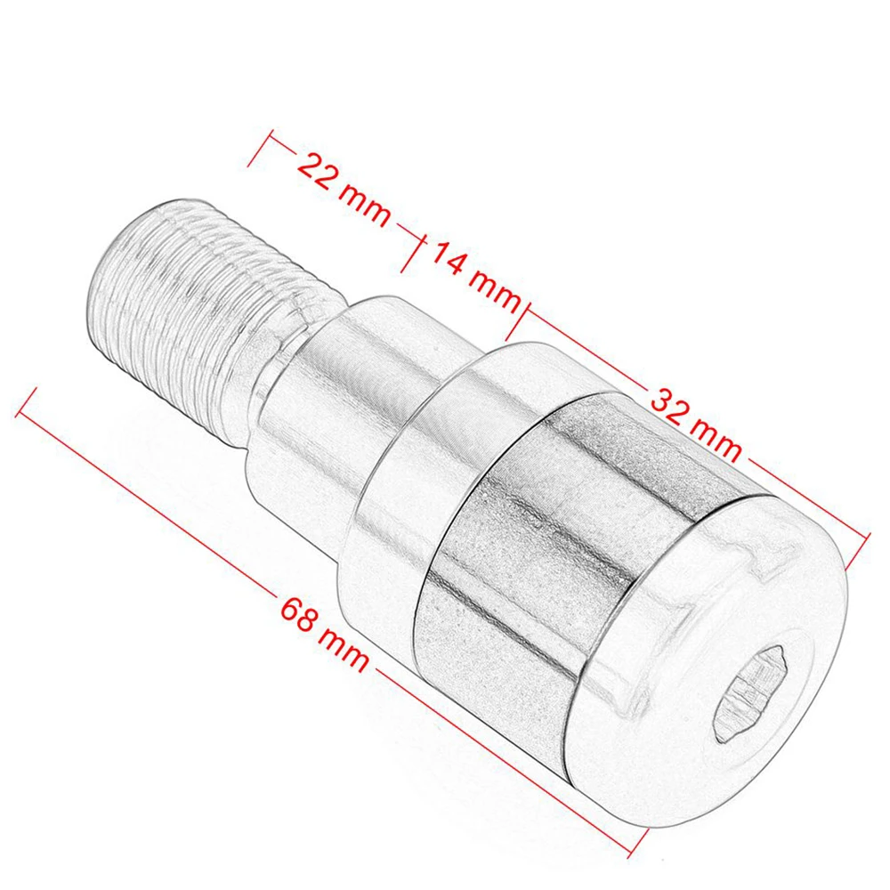 Руль мотоцикла рукоятка конец CNC Ручка Бар Конец слайдер для YAMAHA MT07 MT09 MT10 MT 07 09 10 TDM