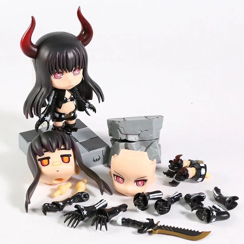

Black Rock Shooter 106 246 128 145 Action Figure PVC Modle Kawaii Figurine Toy Doll Gift