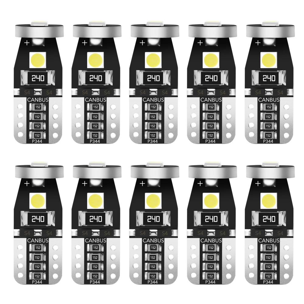 Автомобильные светодиодные лампы T10 сигнальная лампа купольная для чтения