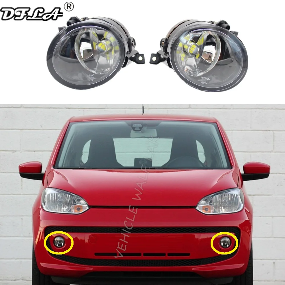 Пара Для VW до e-2011 2012 2013 2014 2015 2016 авто-Стайлинг спереди светодиодный туман