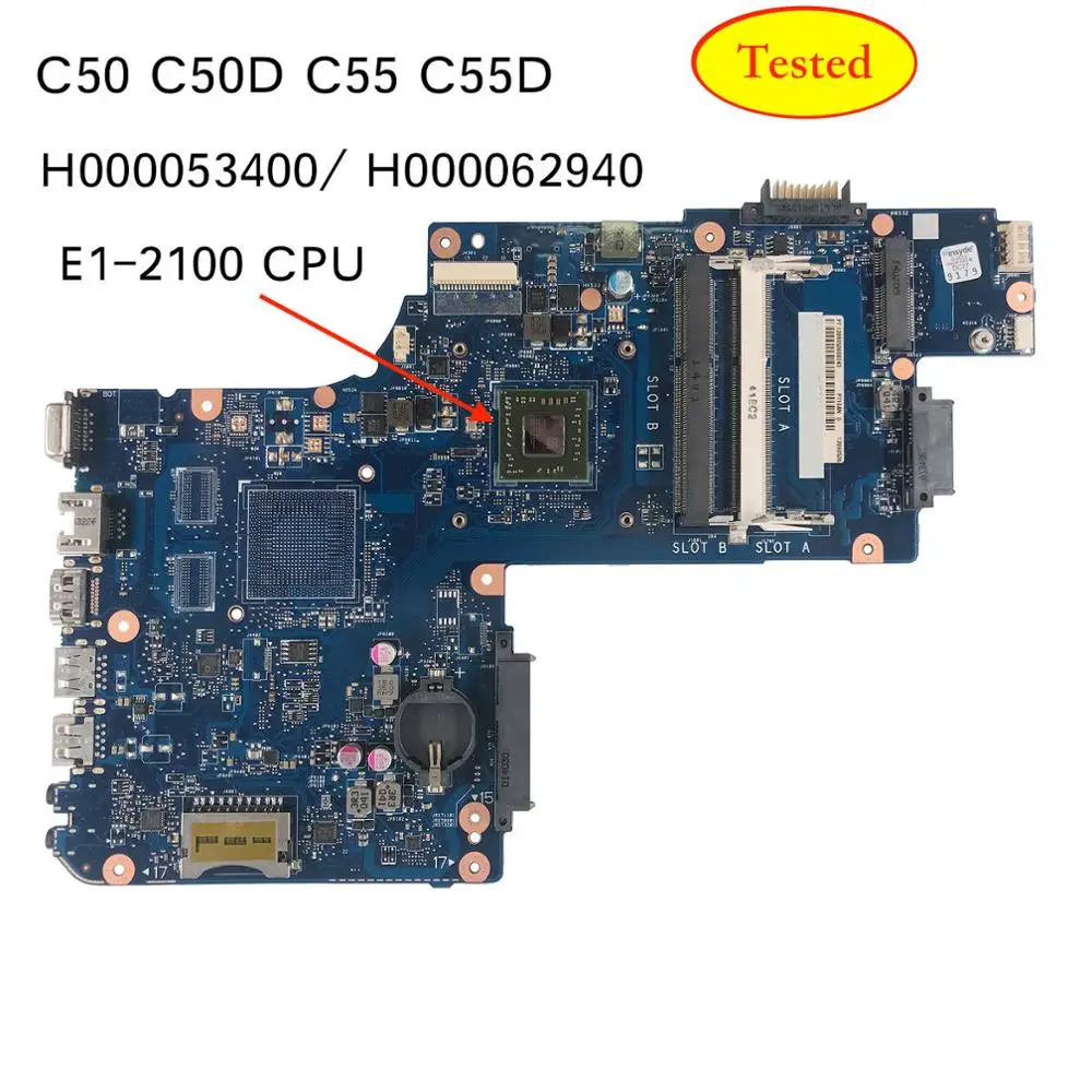 Материнская плата H000062940 H000053400 для Toshiba Satellite C50 C55 C50D и C55D материнская ноутбука