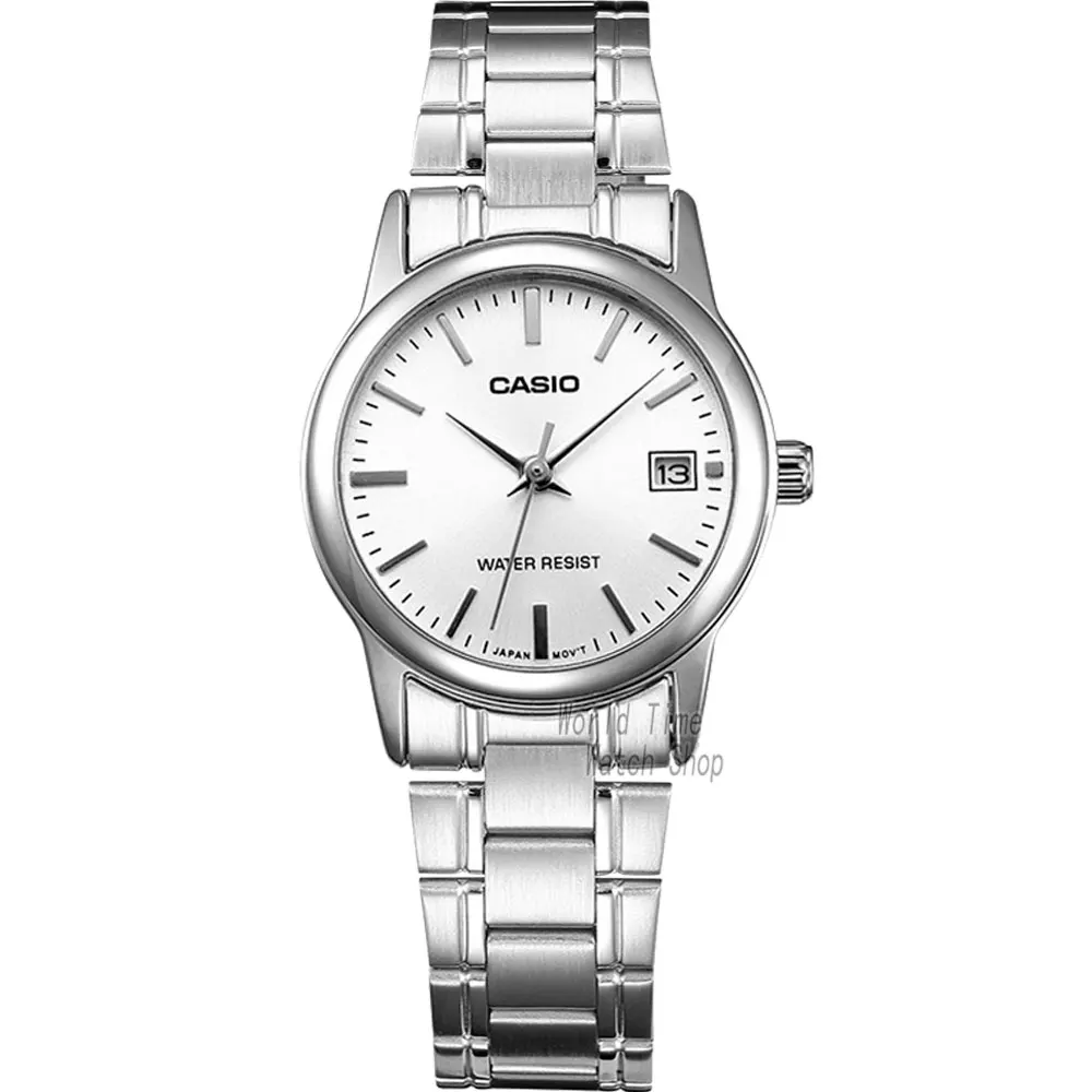 Casio часы женские часы лучший бренд класса люкс Водонепроницаемый Кварцевые часы женские женские подарки Часы светящиеся спортивные часы relogio feminino reloj mujer montre homme bayan kol saati zegarek damski LTPV006 - Цвет: LTPV002D7A
