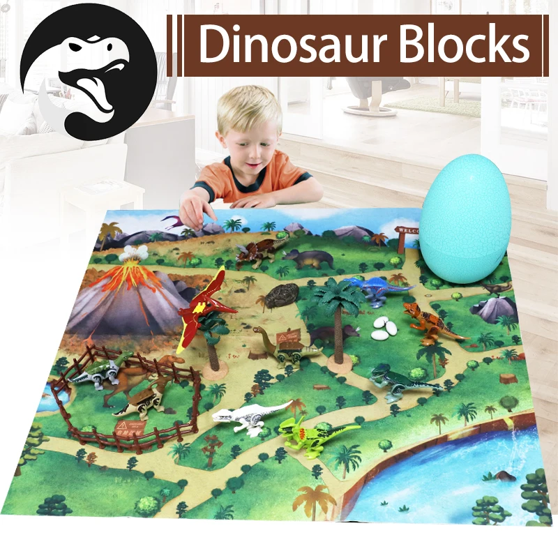 Конструктор Динозавр для Legoes Парк Юрского периода дерево лес животное яйцо экшн