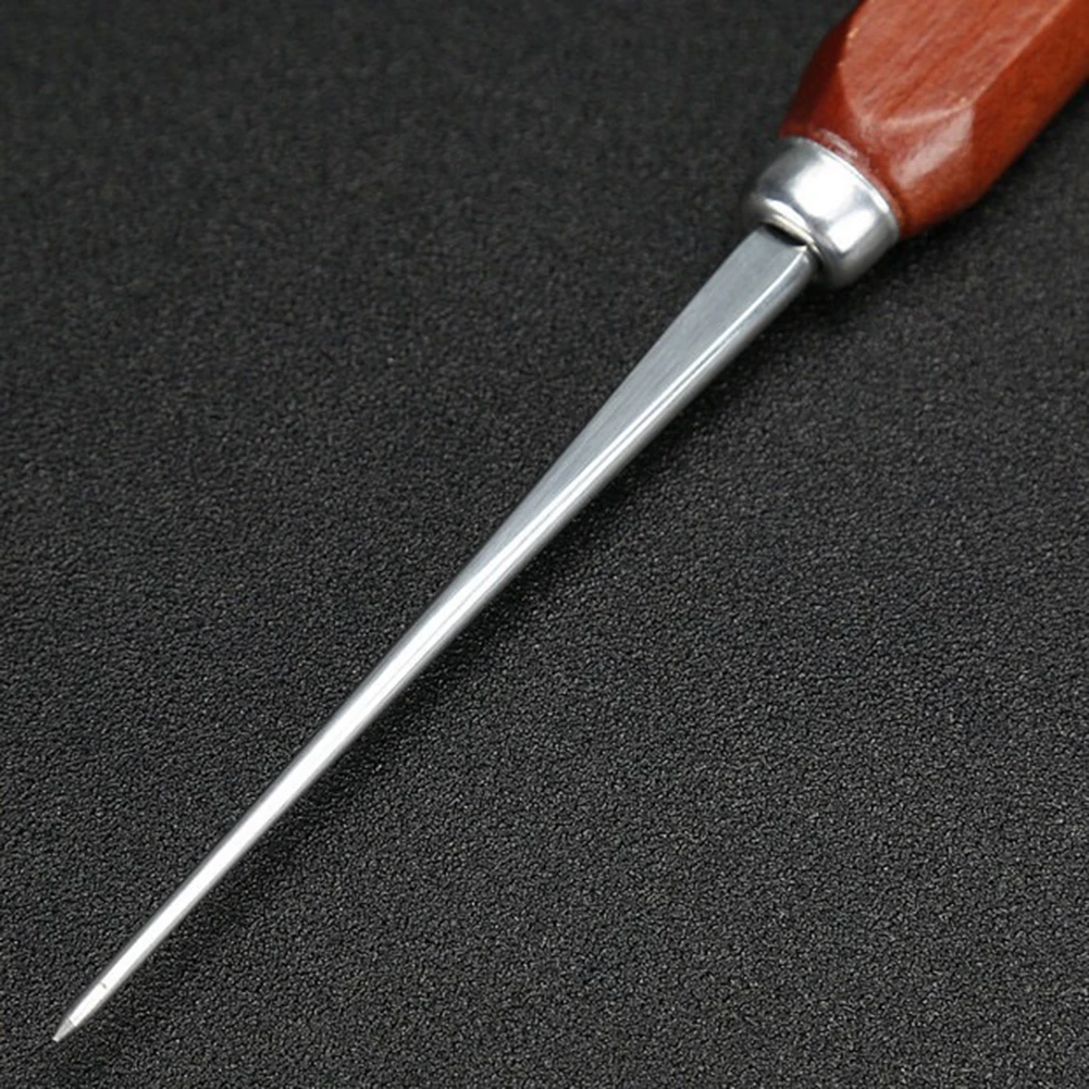 Refined Steel Ice Pick Punch Crusher Icing Breaker Wooden Handle Kitchen Tool | Дом и сад