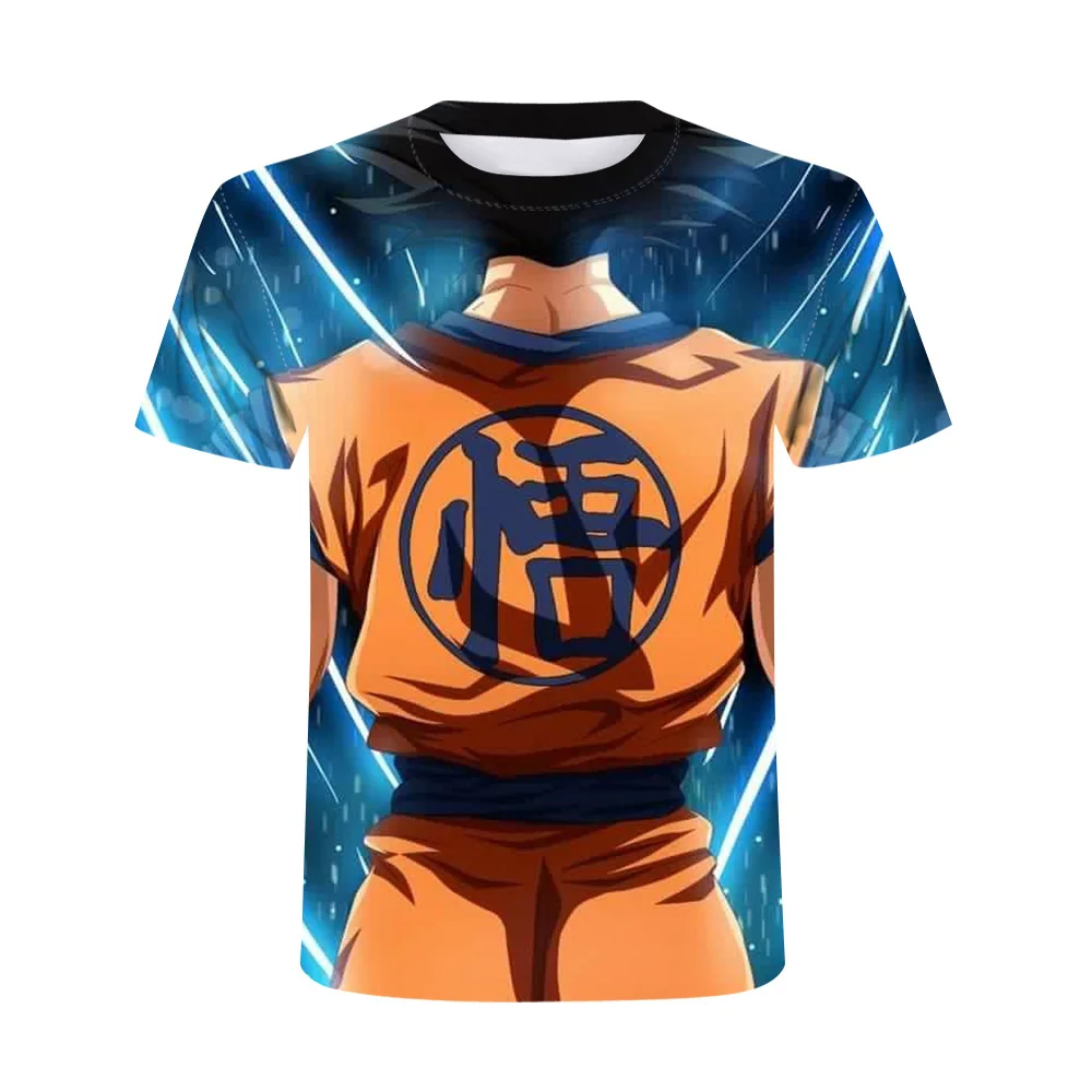 

3D T-shirt Animation Boys Girls Kids Short Sleeve Cool T-shirts Fashion Casual Summer Boys Girls Kids Streetwear