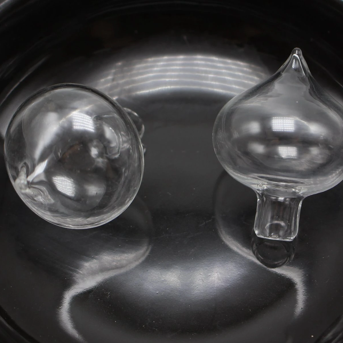 2 набора прозрачных пустых 3D стеклянных подвесок в форме сердца медальон с