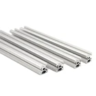 Линейная направляющая 2020 отверстие 5 мм Т-образный слот алюминиевый профиль экструзионная рамка CNC 100150200250300350400450500 мм