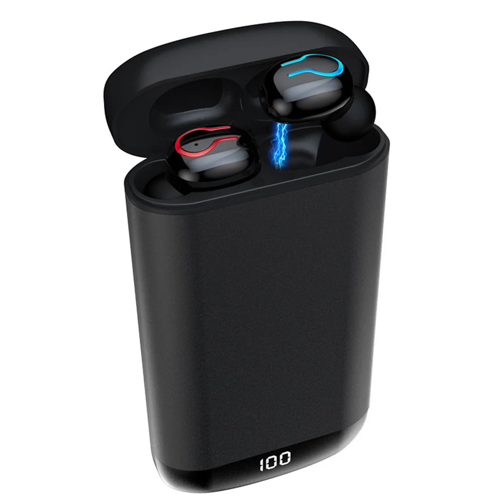 Q66 Беспроводной V5.0 Bluetooth наушники HD стерео спортивные Водонепроницаемый