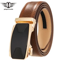 luxury black red brown men belts high quality designer famous brand work business strap male automatic buckle mens belt b721