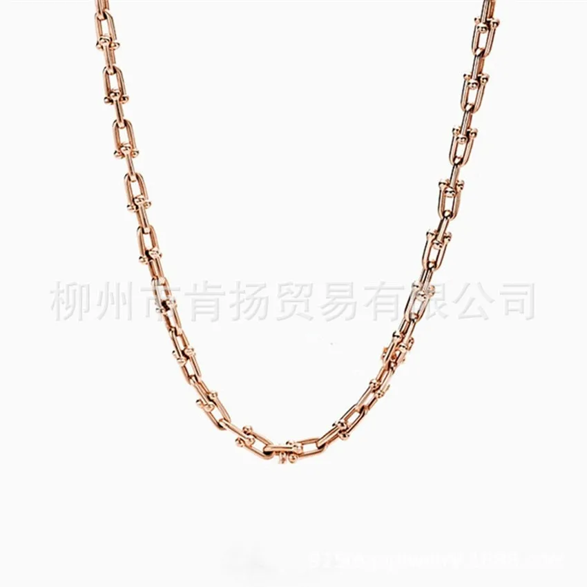 

U-shaped necklace cool European and American fashion simple temperament joker clavicle chain