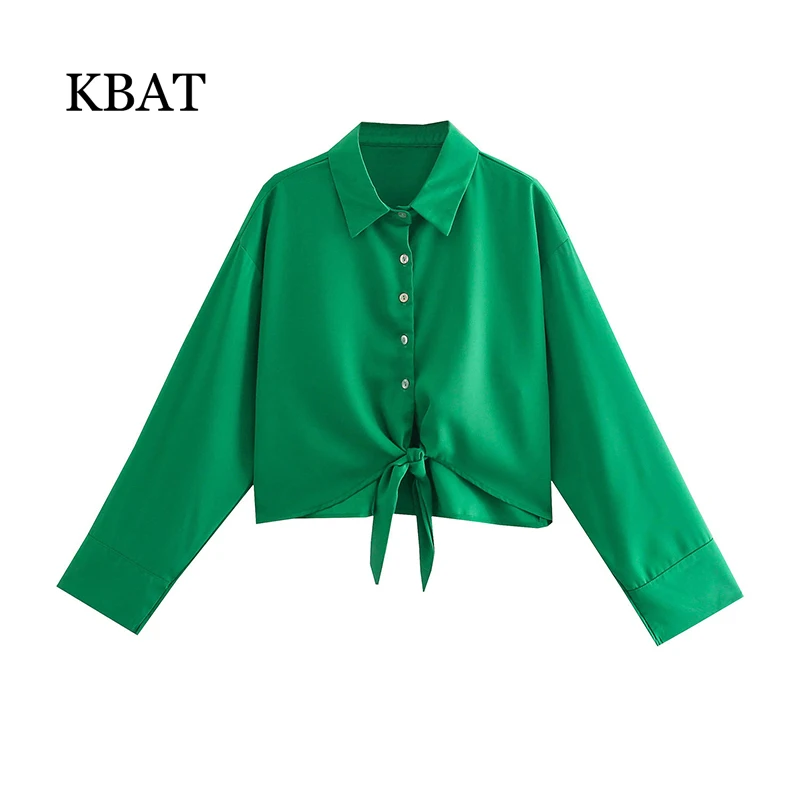 

Блузка женская оверсайз с длинным рукавом, на пуговицах