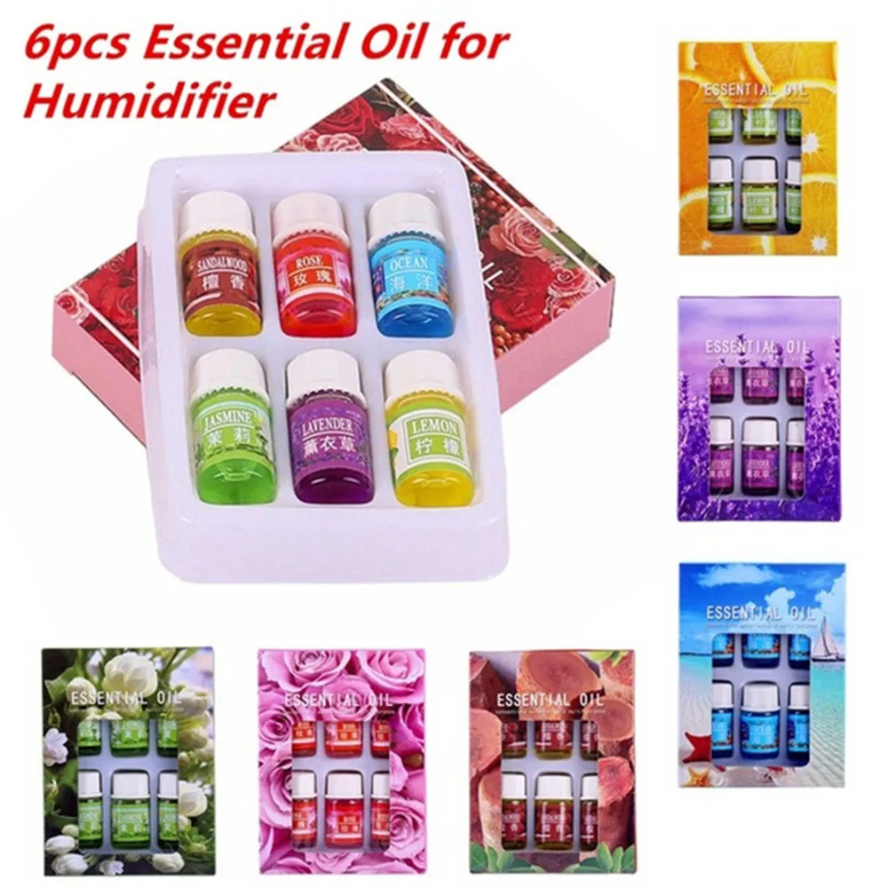 6 шт./компл. Эфирное Масла для диффузоры массаж ароматы аромат масла розовое
