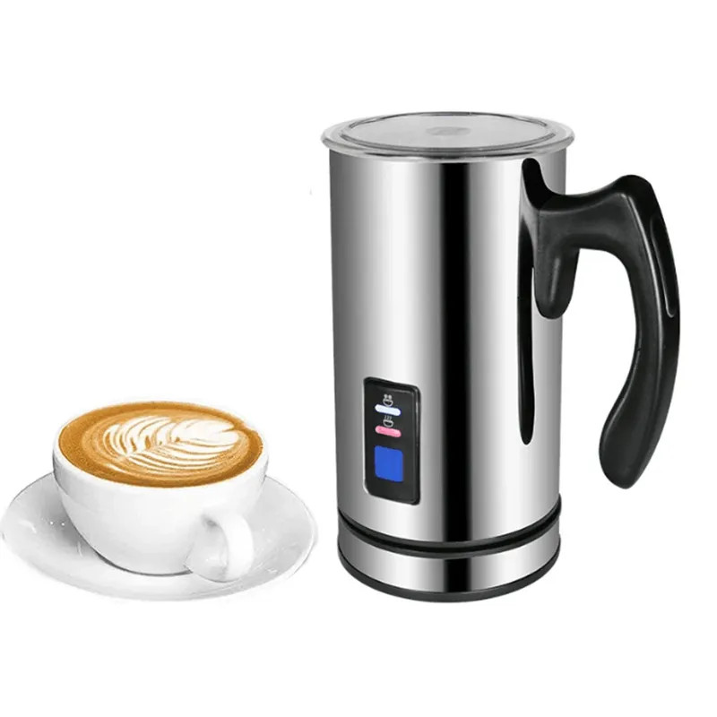 

Electric Milk Frother Household Automatic Coffee Garland Frother Milk Heater Coffee Foam for Latte Cappuccino Hot Chocolate