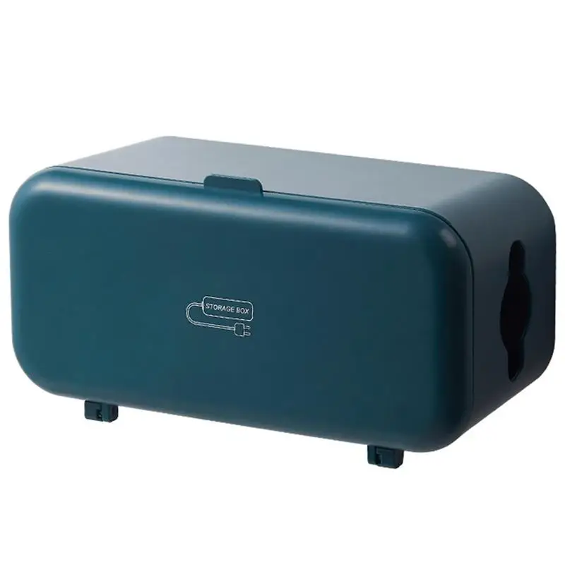 

1 Pc Wall Power Plug Home Useful Cable Case Storage Box Organizer Box for Home Storage Cable