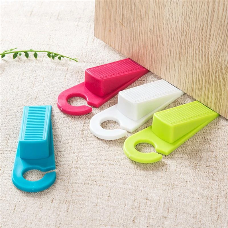 Tope de puerta antideslizante para ni&ntilde;os, Protector de seguridad para beb&eacute;s, conveniente dise&ntilde;o de rat&oacute;n, 1 unidad-1