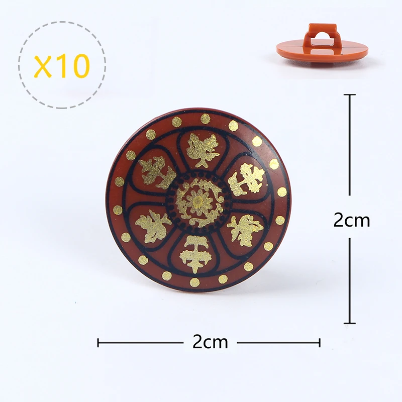 Аксессуары для оружия 10 шт./лот щит молоток топор меч лук стрела двухсторонний