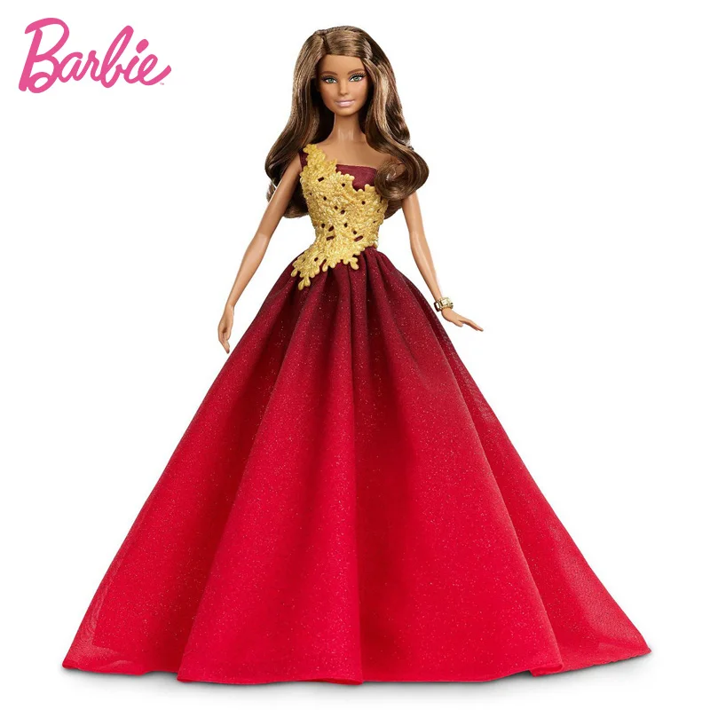 Оригинальные праздничные куклы от лучшего бренда Барби 2016 для девочек принцессы