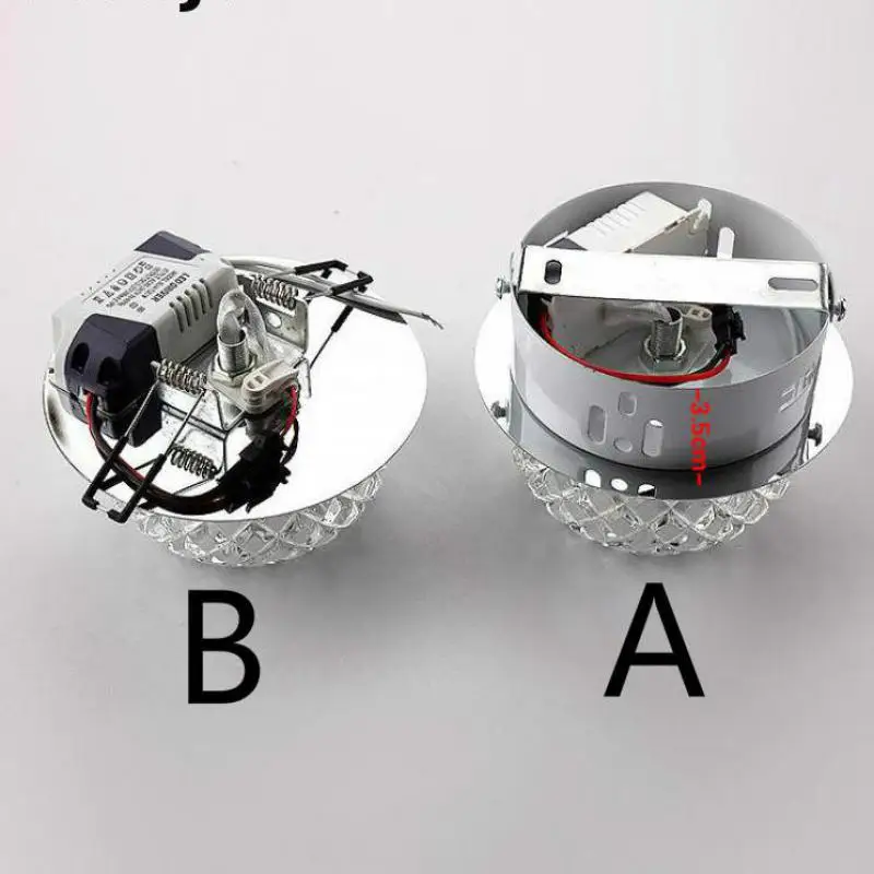 Светодиодная лампа 3 Вт светодиодный потолочный светильник зеркало в коридоре с