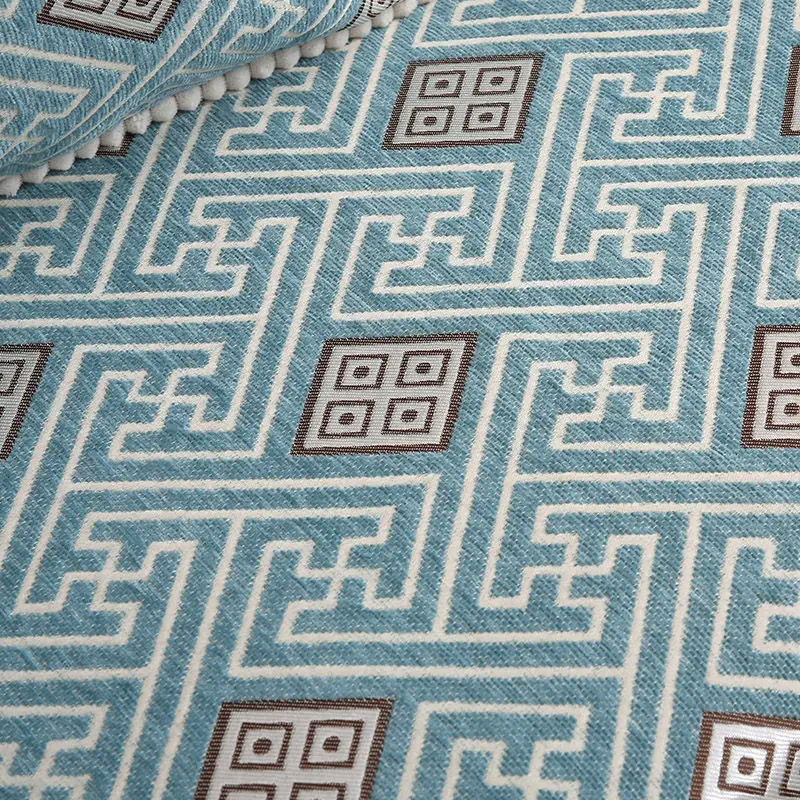 Нескользящее синельное покрывало для дивана моющийся чехол с принтом комплект