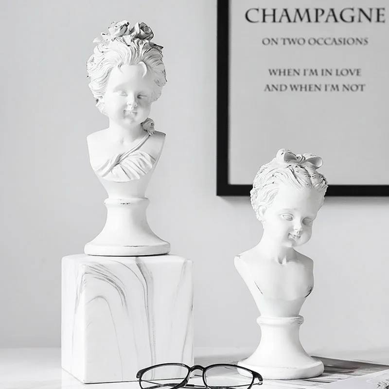 Европейская Современная Скульптура эскиз пластырь статуя аксессуары для