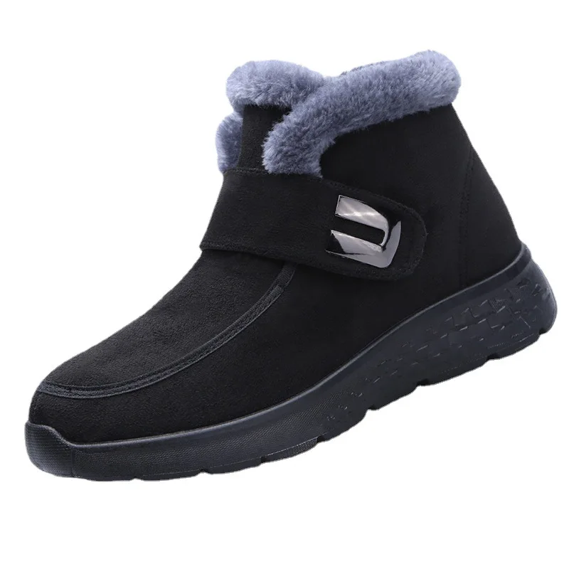 

Women Boots Ultralight Winter Shoes Women Ankle Botas Mujer Waterpoor Snow Boots Female Slip On Flat Casual Shoes Plush Footwear